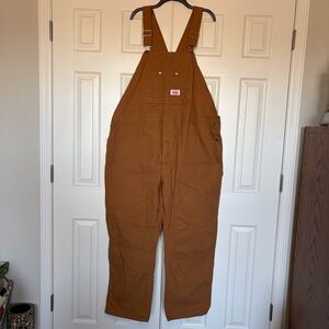 Roundhouse Bib Overalls Double Knee Canvas 48x30